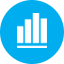 Icon for Collecting, Analyzing and Reporting Data